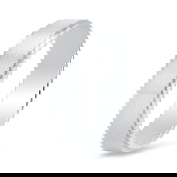 Matte Flat Edge 5.5mm Wedding Band 1