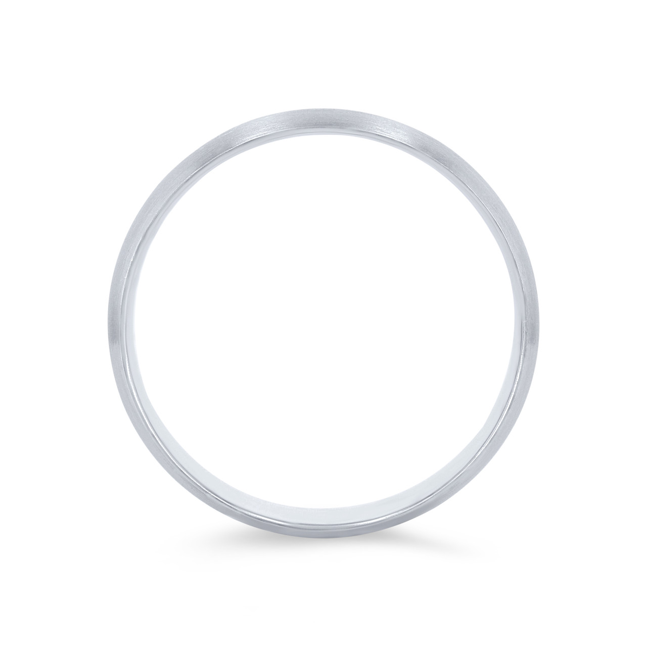 Matte Dome Comfort Fit 6mm Wedding Band 2