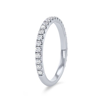 Michael M. Europa Petite Classic Wedding Band In Yellow Gold 18K