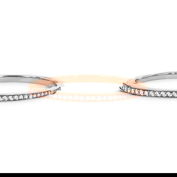 Beadset Milgrain Wedding Band