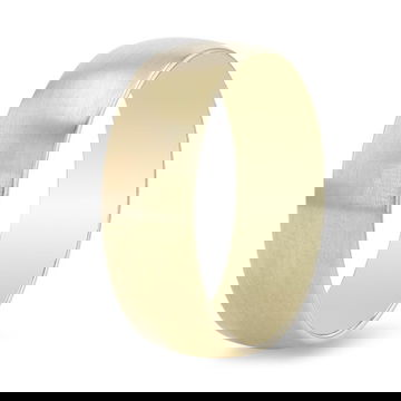 Classic Dome Matte 7.5mm Wedding Band