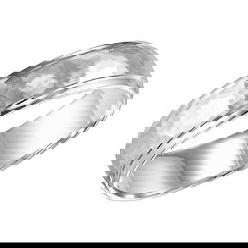 Matte Hammered 6mm Wedding Band