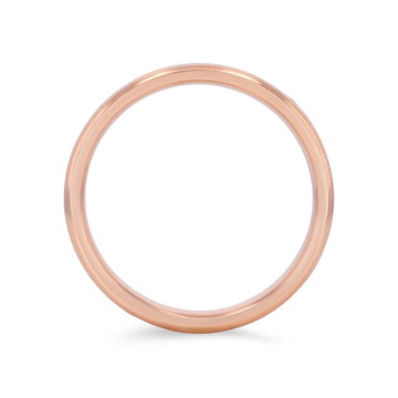 Classic Matte 5.5mm Wedding Band In White Gold 14K