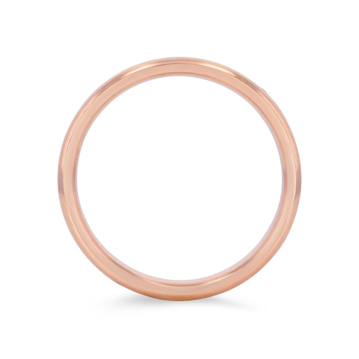 Classic Matte 5.5mm Wedding Band In White Gold 14K