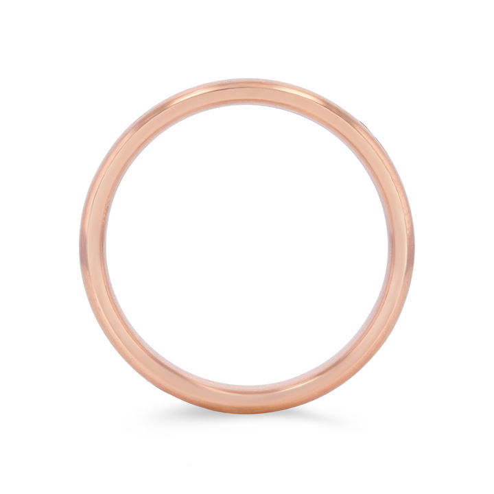 Classic Matte 5.5mm Wedding Band In White Gold 14K
