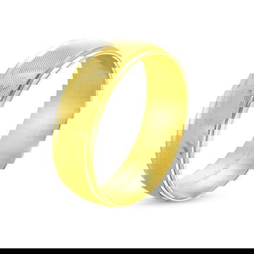 Bead Textured 7mm Wedding Band