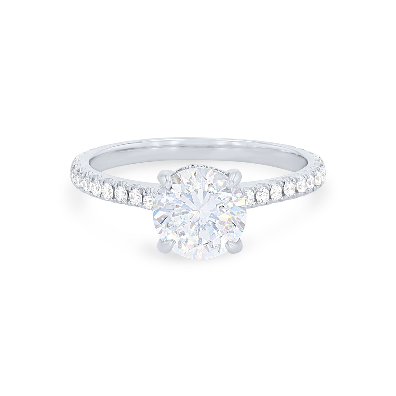 Michael M. Crown Hidden Halo Cathedral Engagement Setting 0