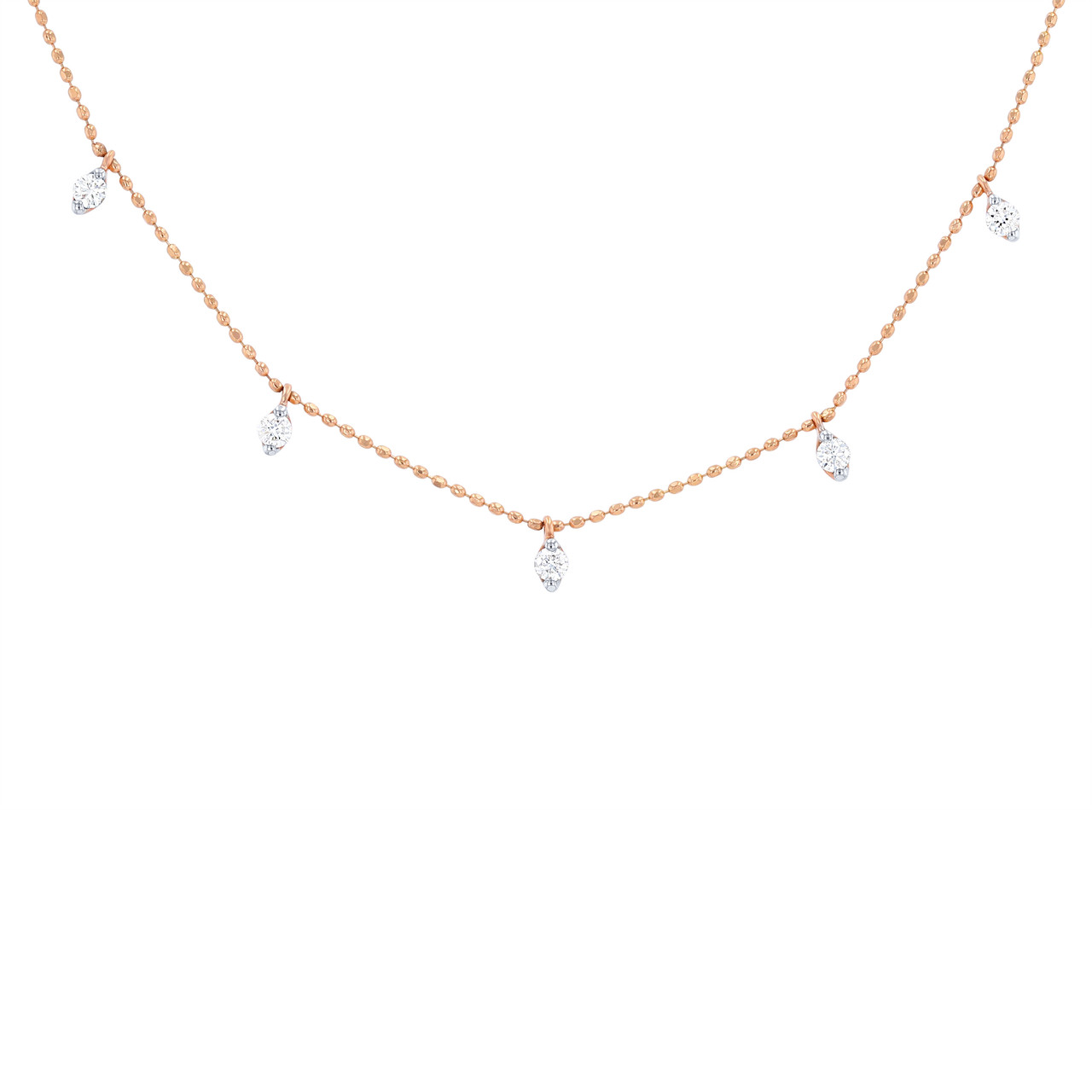 Diamond Station Necklace