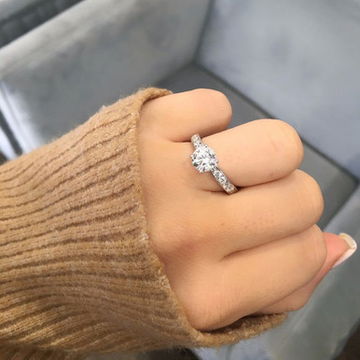 Channel Diamond Engagement Setting by Diamonds Direct Designs 30