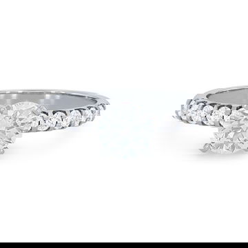 Shared Prong Diamond Engagement Setting by Diamonds Direct Designs 12