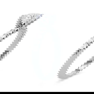 Shared Prong Diamond Engagement Setting by Diamonds Direct Designs 35