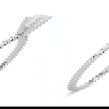 Shared Prong Diamond Engagement Setting by Diamonds Direct Designs 33