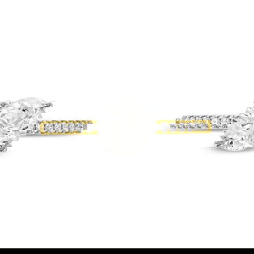 Shared Prong Diamond Engagement Setting by Diamonds Direct Designs 13