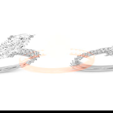Shared Prong Diamond Engagement Setting by Diamonds Direct Designs 29