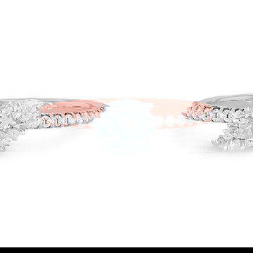 Shared Prong Diamond Engagement Setting by Diamonds Direct Designs 5