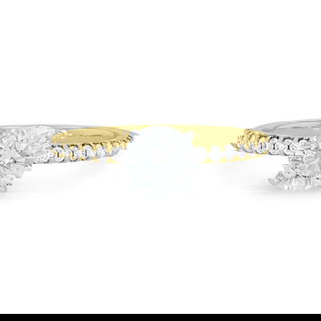 Shared Prong Diamond Engagement Setting by Diamonds Direct Designs 9