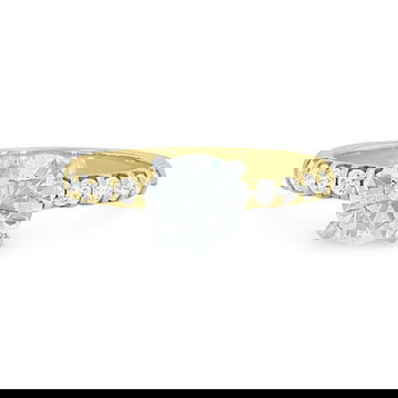 Shared Prong Diamond Engagement Setting by Diamonds Direct Designs 15