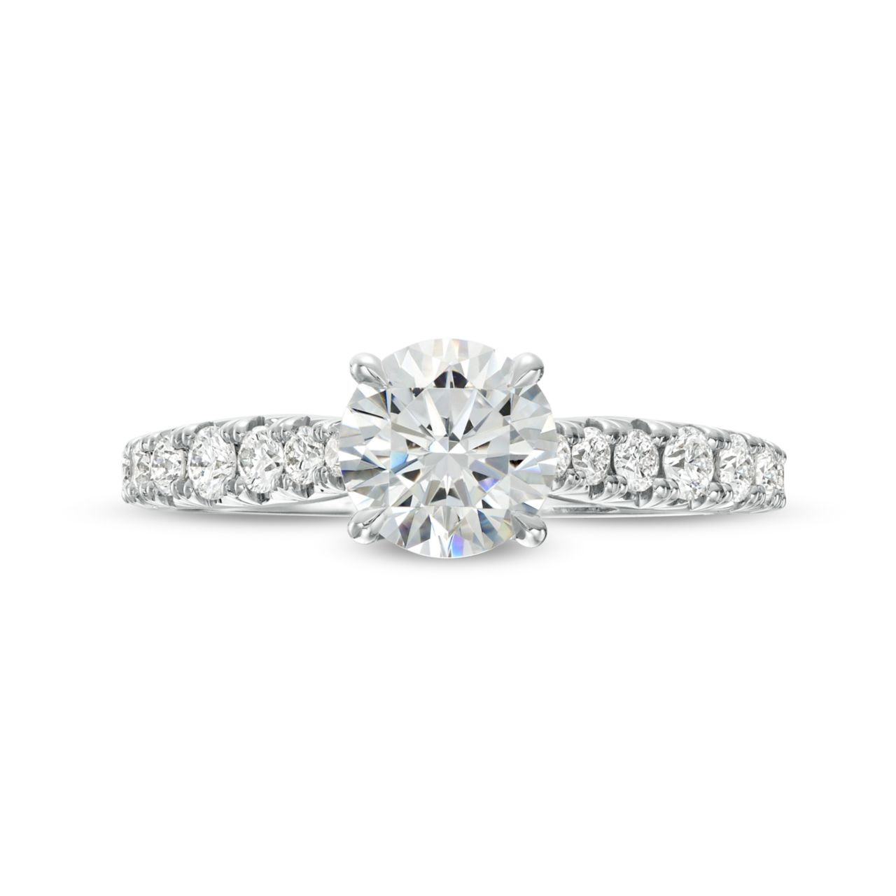 Graduated Diamond Tapered Engagement Setting by Adorette