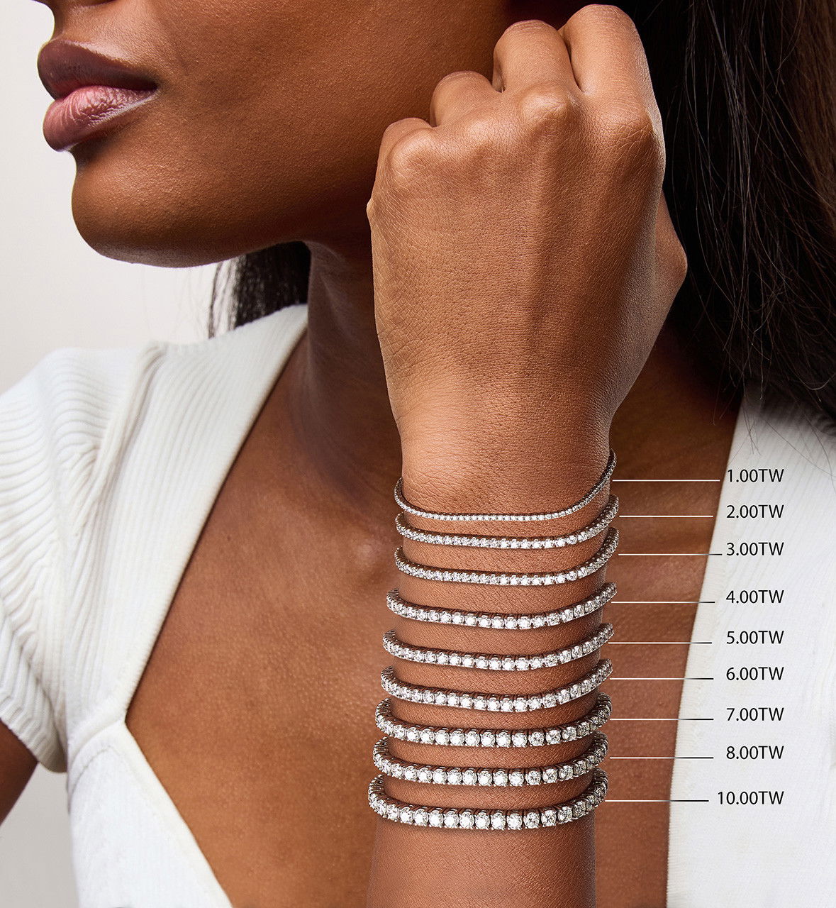 Classic Diamond Tennis Bracelet 1