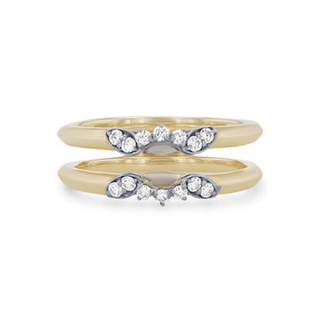 Simon G. Diamond Floral Ring Guard