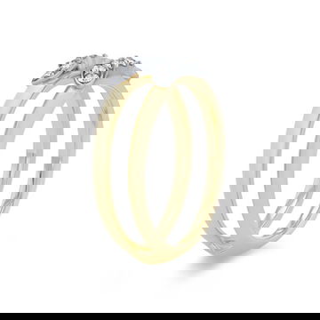 Simon G. Diamond Floral Ring Guard