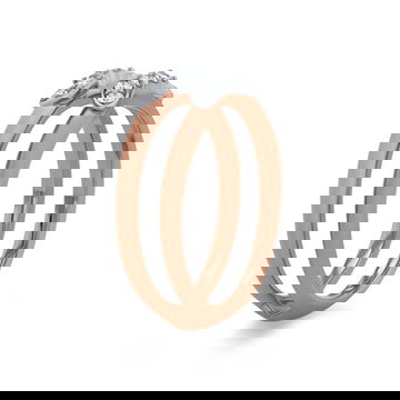 Simon G. Diamond Floral Ring Guard