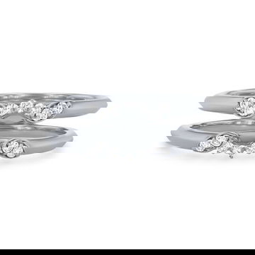 Simon G. Diamond Floral Ring Guard