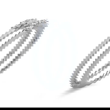 Simon G. Diamond Floral Ring Guard