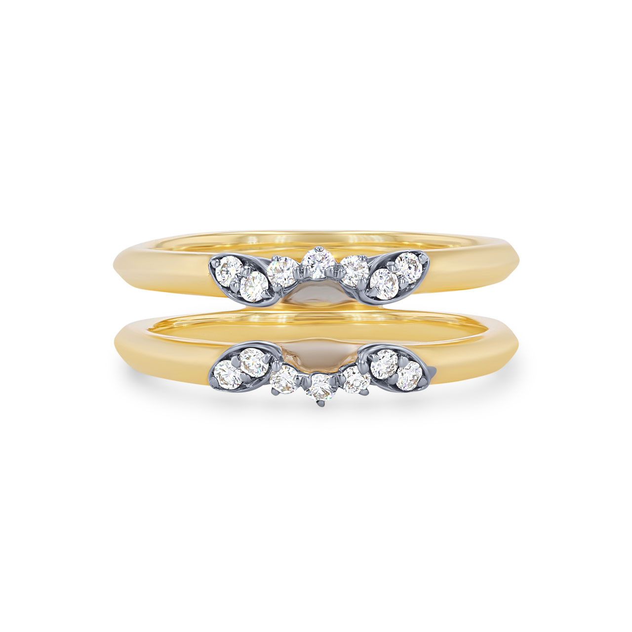 Simon G. Diamond Floral Ring Guard