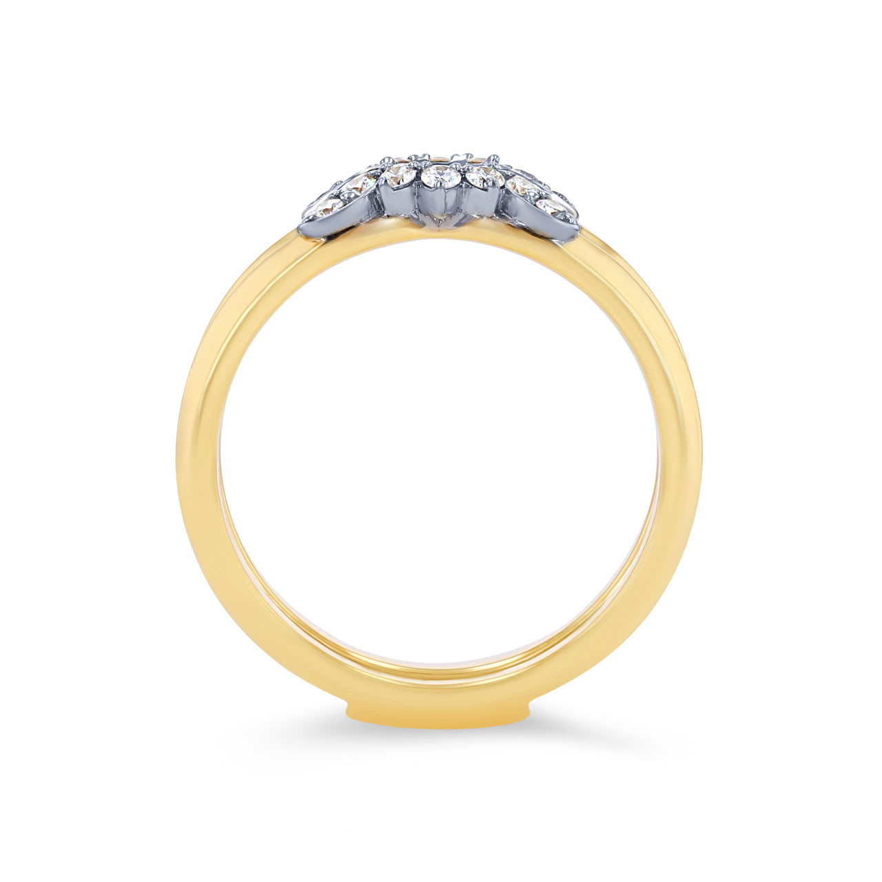 Simon G. Diamond Floral Ring Guard