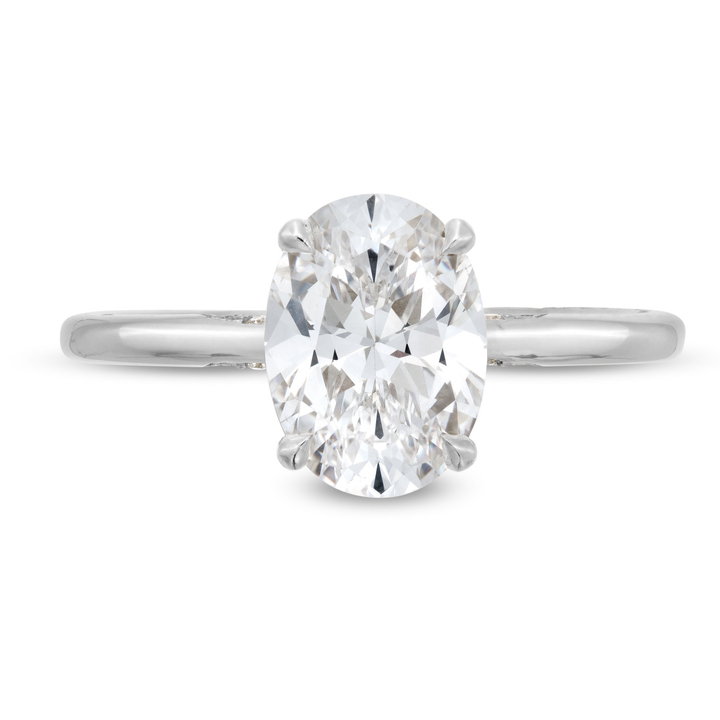 Simply Tacori Solitaire Engagement Setting In Platinum