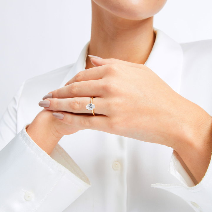 Simply Tacori Solitaire Engagement Setting In Platinum