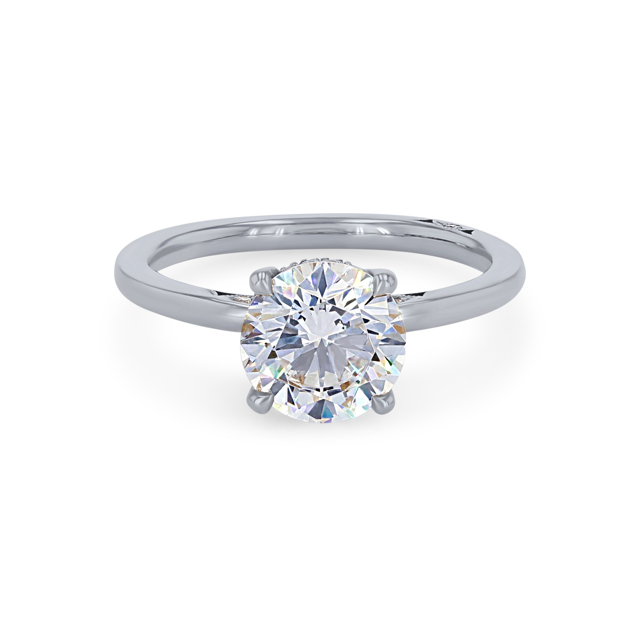 Simply Tacori Solitaire Hidden Halo Engagement Setting 0