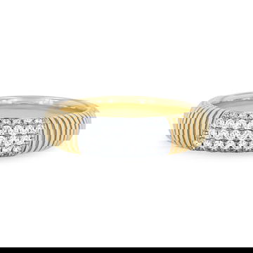 Simon G. Diamond Dome Textured Ring