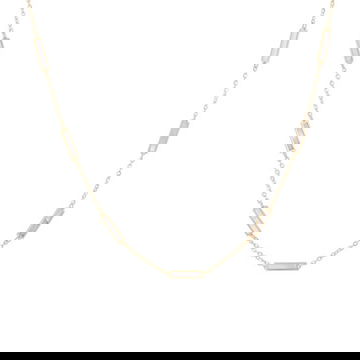 Mother of Pearl Station Necklace