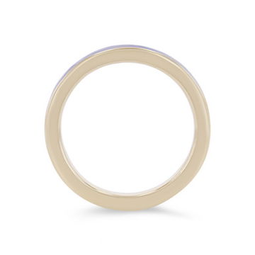 Michael M. Chroma Blue Enamel Ring