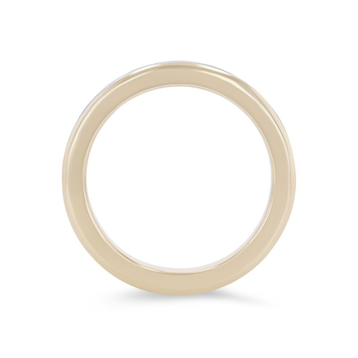 Yellow Gold 14K Michael M. Chroma Green Enamel Ring