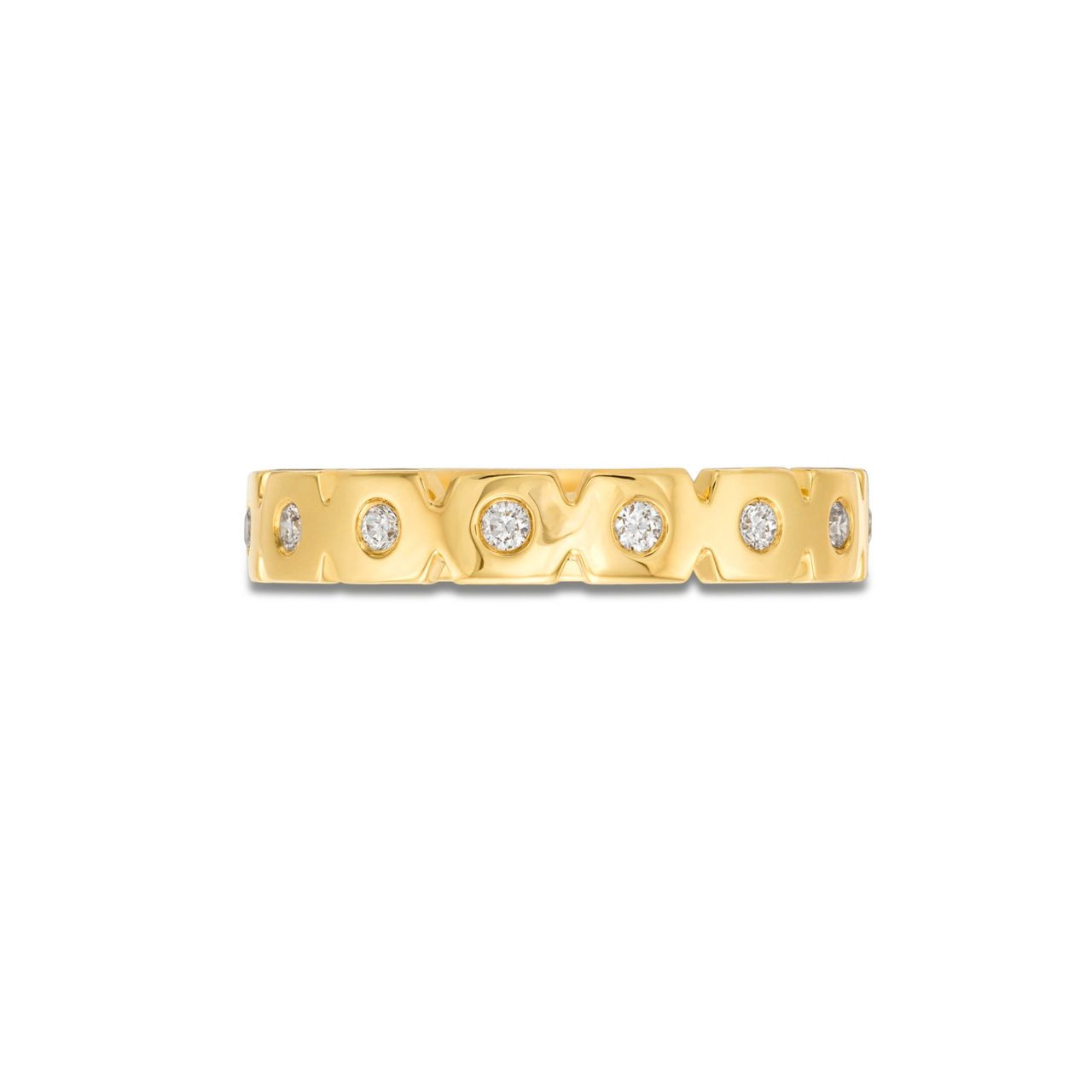 Michael M. Signature Bezel Eternity Band