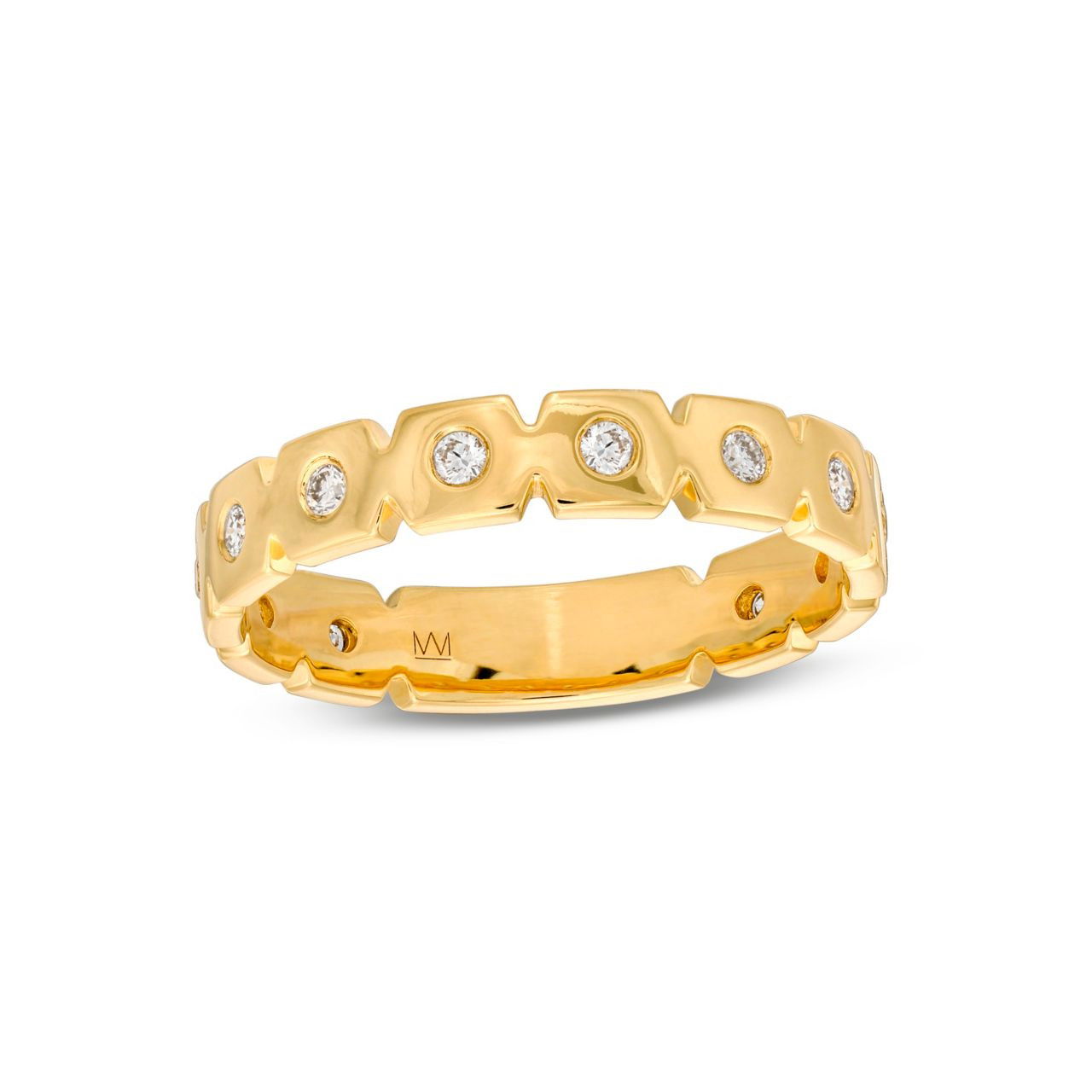 Michael M. Signature Bezel Eternity Band
