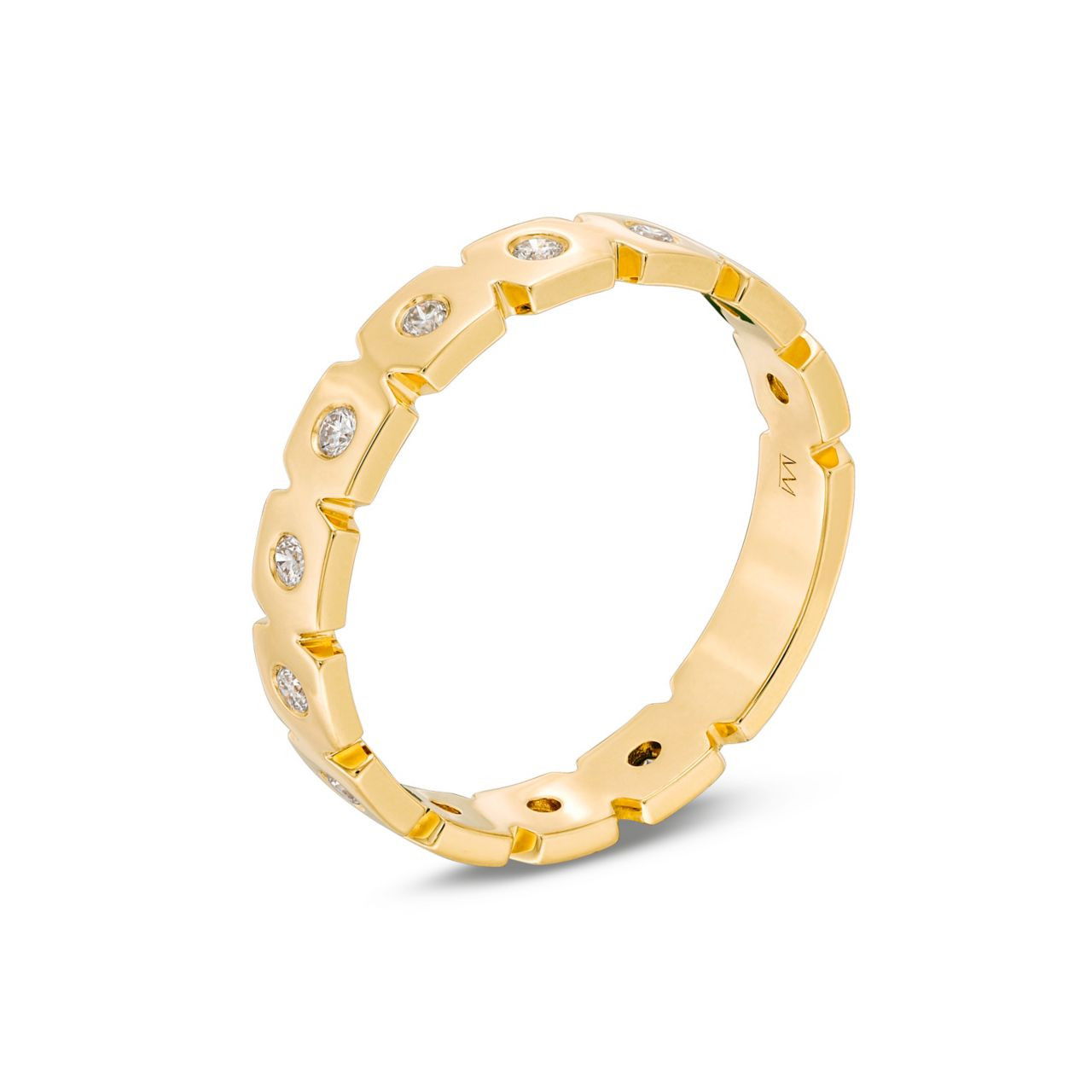 Michael M. Signature Bezel Eternity Band