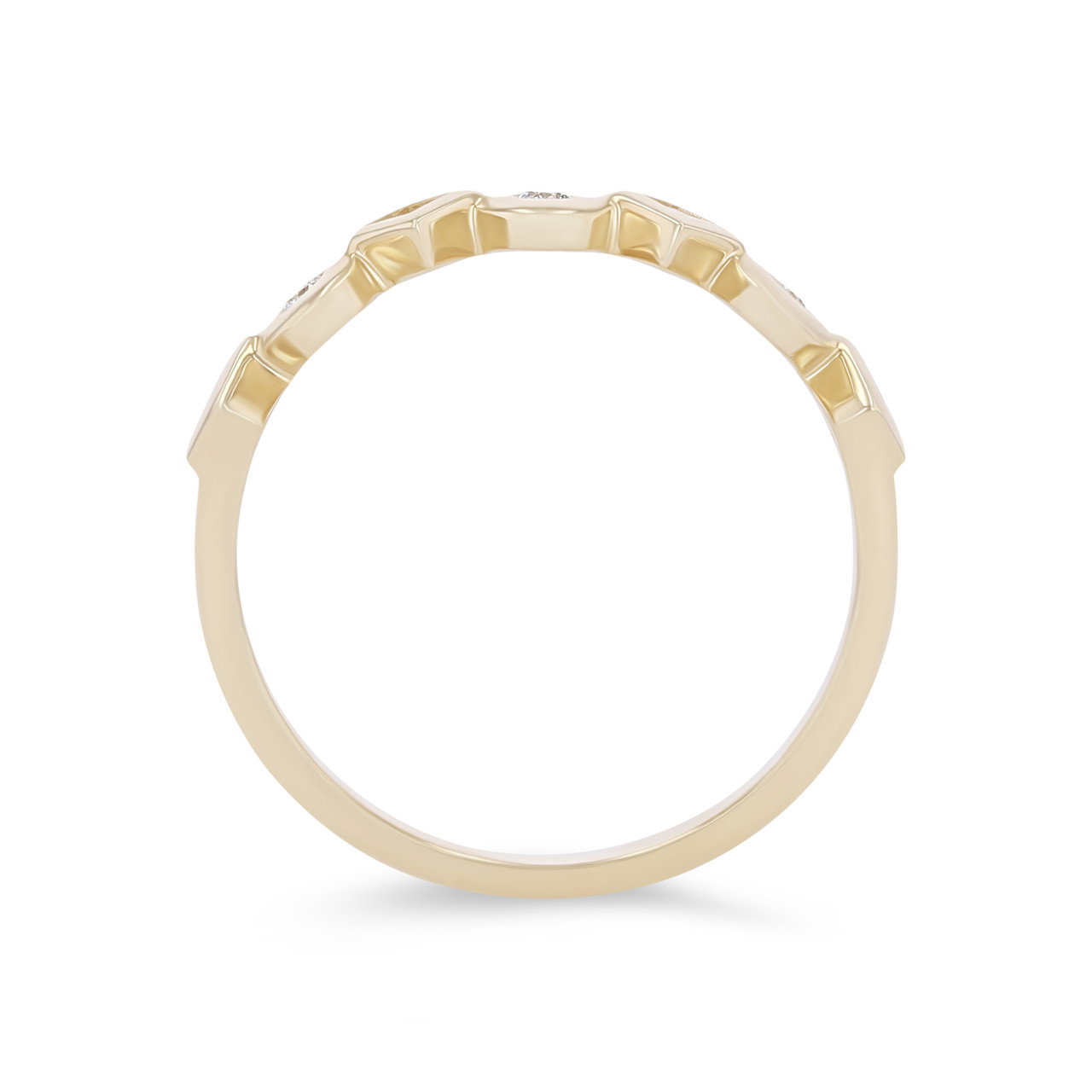 Michael M. Mixed Shape Bezel Ring