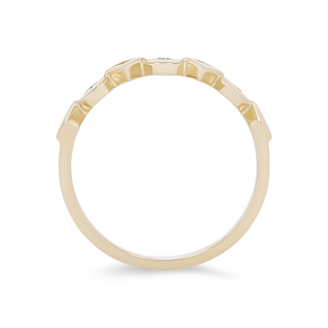 Michael M. Mixed Shape Bezel Ring