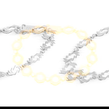 Michael M. Plain Hex Infinity Bracelet