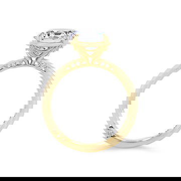 Simply Tacori Solitaire Hidden Diamond Engagement Setting