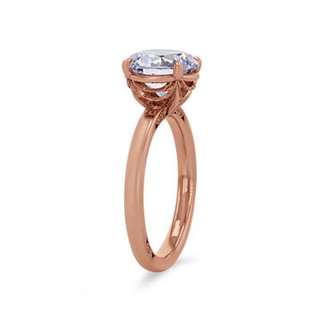 Simply Tacori Solitaire Hidden Diamond Engagement Setting