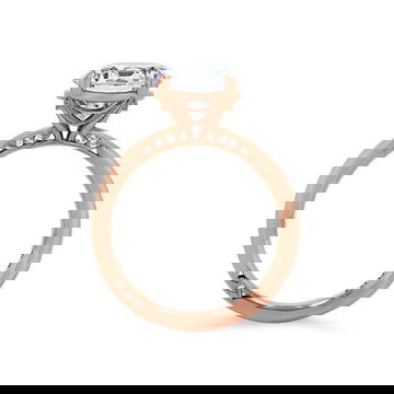 Simply Tacori Solitaire Hidden Diamond Engagement Setting