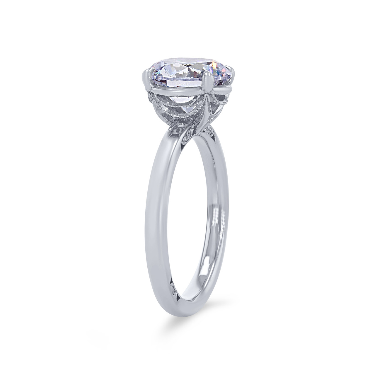 Simply Tacori Solitaire Hidden Diamond Engagement Setting