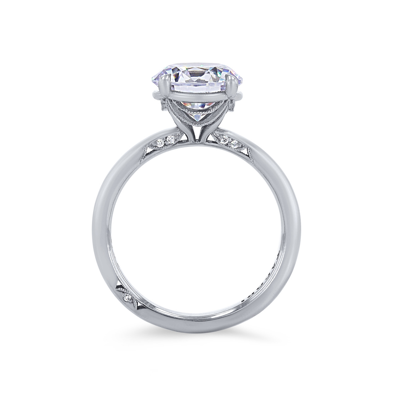 Simply Tacori Solitaire Hidden Diamond Engagement Setting 2