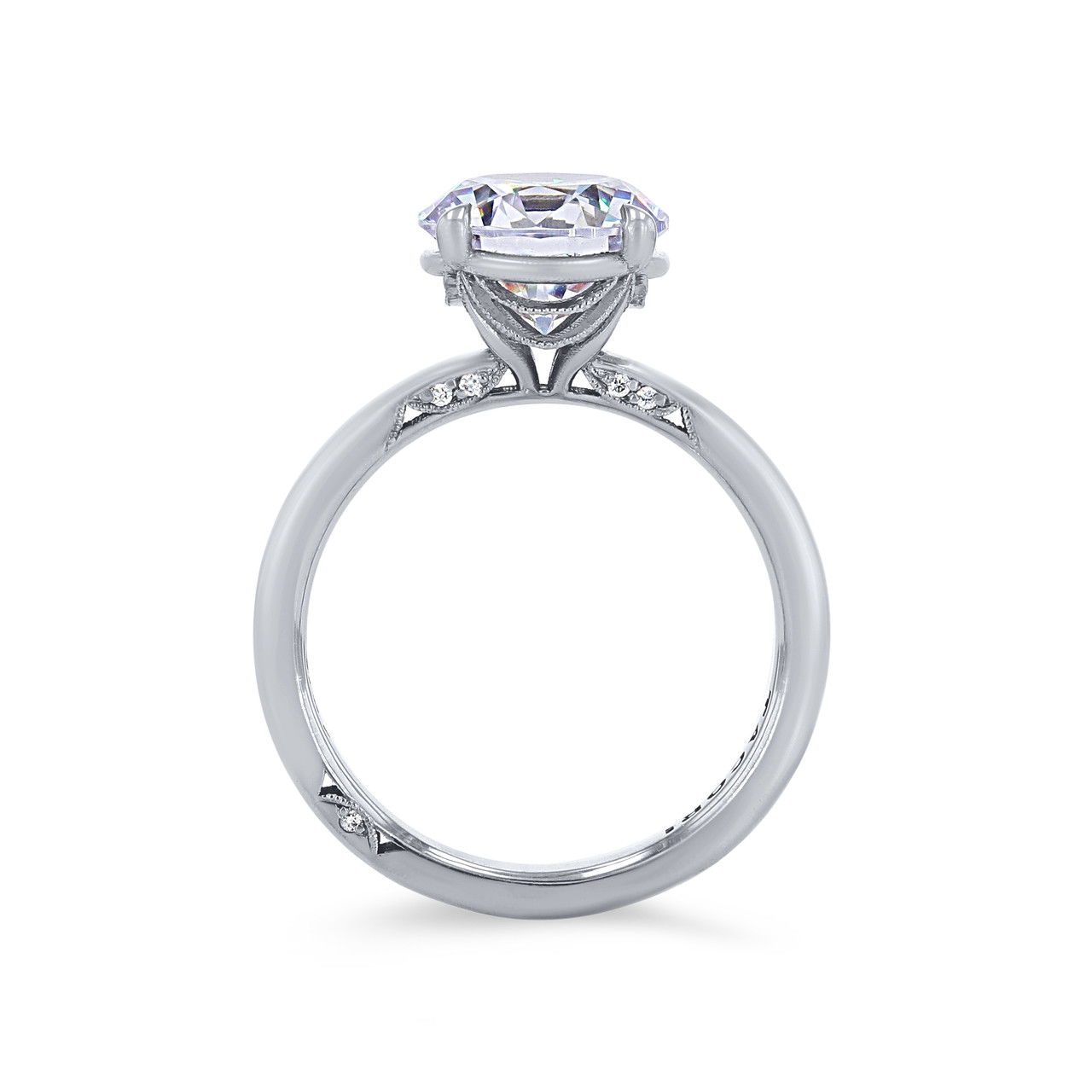 Simply Tacori Solitaire Hidden Diamond Engagement Setting