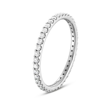 Essential Diamond Eternity Wedding Band (0.50TW) In White Gold 14K